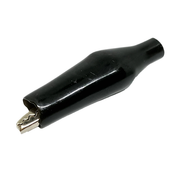 Затискач тестерний великий  чорний L 50mm