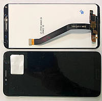 Дисплей Huawei Y6, Y6 Prime 2018,модуль в сборе с тачскрином, черный, Original PRC