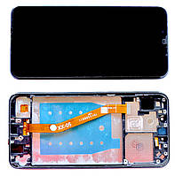 Дисплей Huawei P Smart Plus модуль в сборе с тачскрином, с рамкой Original PRC, черный