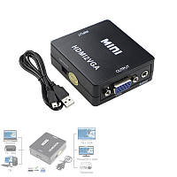 Конвертер VGA - HDMI, видео, аудио, 1080P