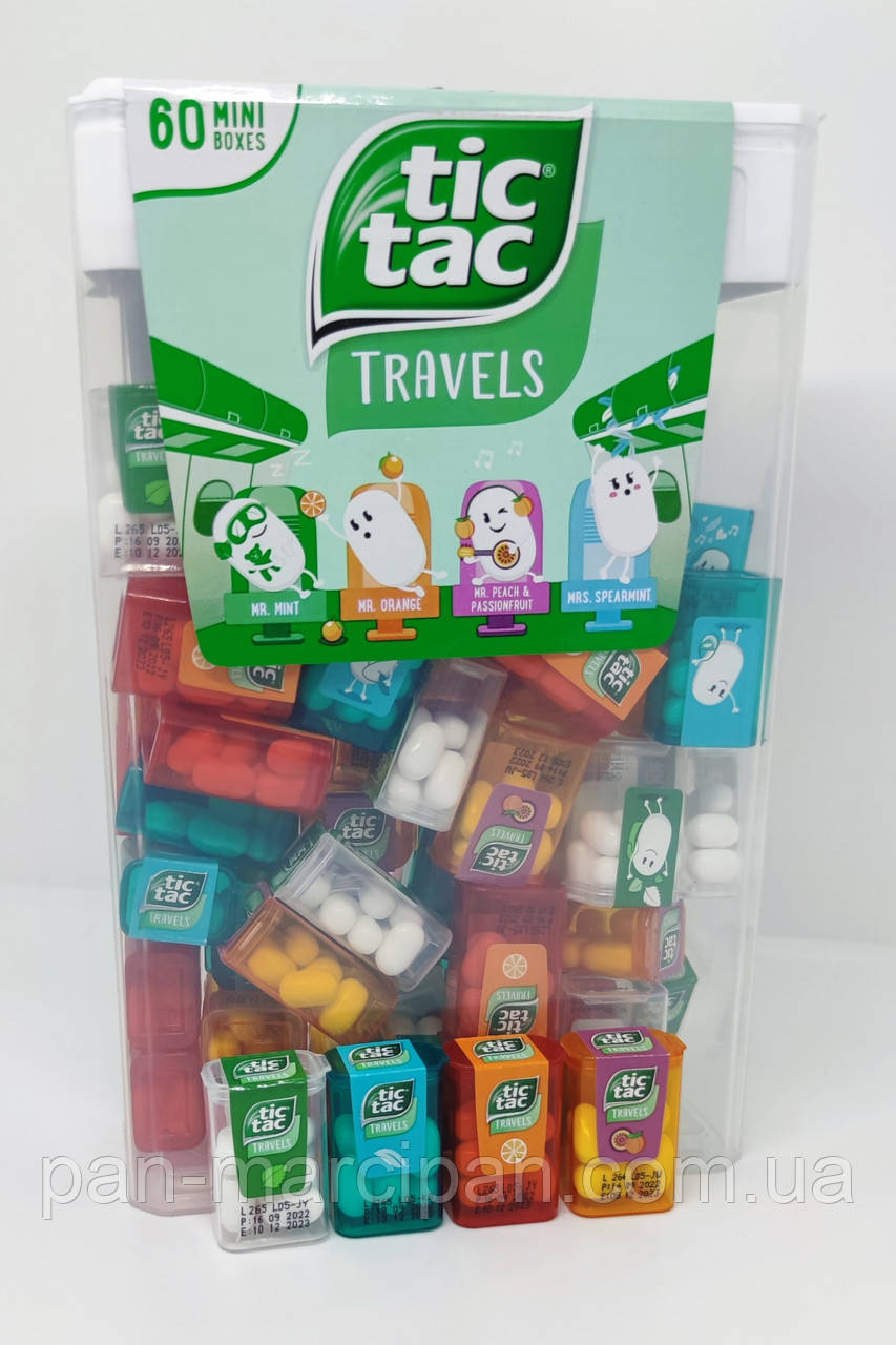 Драже Tic Tac Travels 1 шт 3,8 г