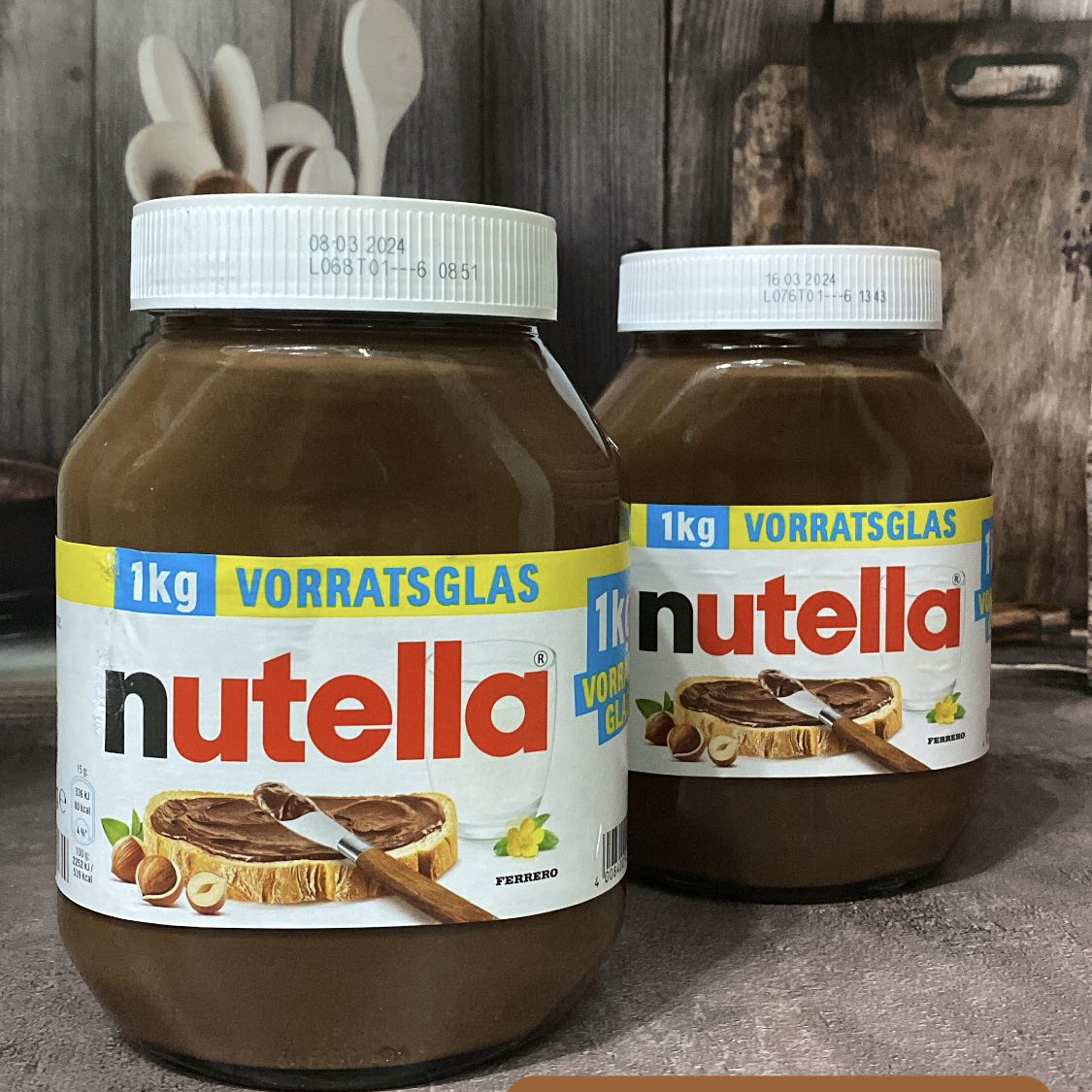 Nutella Шоколадно-Горіхова паста Нутелла 1000 грам