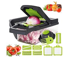 Овочерізка ручна Veggie Slicer 14 в1 універсальна