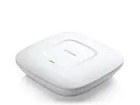 Точка доступа TP-Link EAP115 (1х100Мбит, 300Mbps, 100мВт, 2,4Ghz, 20дБм, потолочная, PoE, EAP)