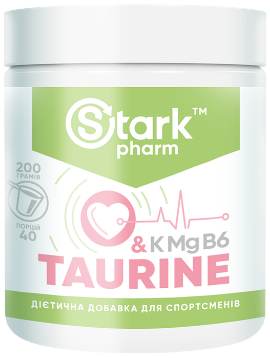 Таурин Stark Pharm - Taurine & KMgB6 (200 грамм) - фото 1 - id-p456290873