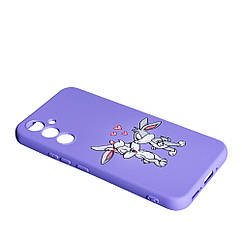 Силіконовий чохол Case Art для Samsung A34 Bunny Love