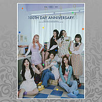 Плакат А4 K-Pop Nmixx 100
