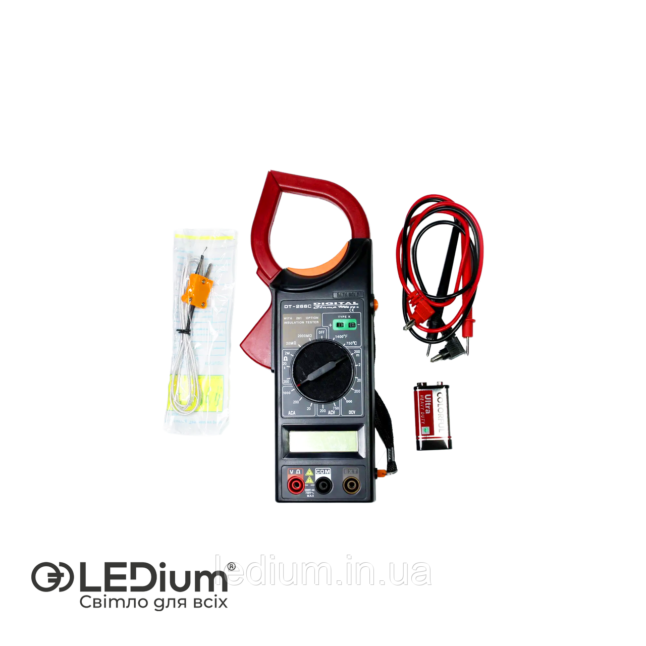 Токові кліщі DT 266C