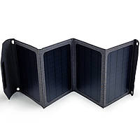 Портативное зарядное устройство EcoSun 24W раскладная солнечная панель