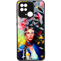 TPU+PC чохол Prisma Ladies для Xiaomi Redmi 12C / Poco C55 Peonies