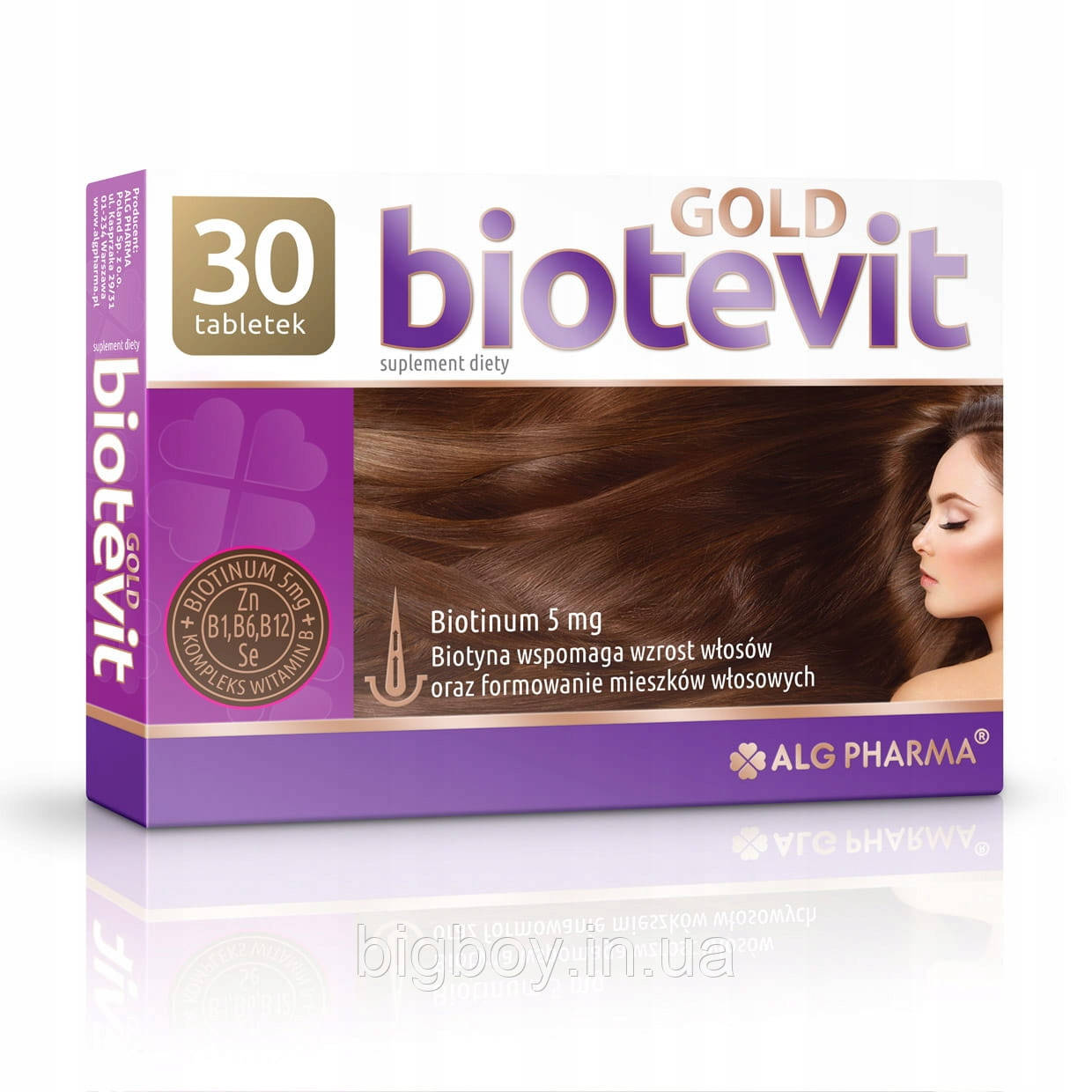 Biotin 5000 (Біотін) BIOTYNA GOLD 30 TABL
