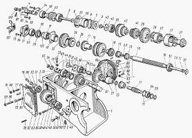 Запчастини до коробки зміни передач ЮМЗ
