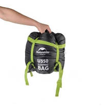 Спальний мішок Naturehike Envelope style U350 NH17S010-D peacock Blue, фото 3