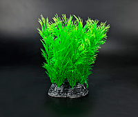 Растение искусственное, Myriophyllum, 10 см. Декор для аквариума растения.