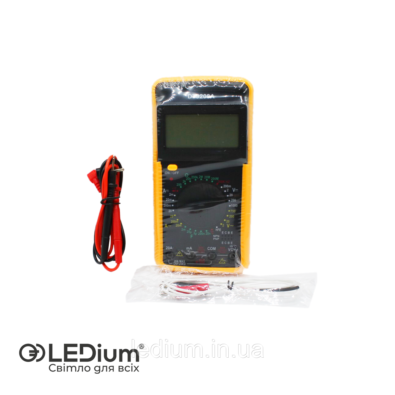 Мультиметр цифровой DT-9208 PROFI