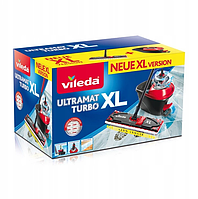 Набор для уборки Vileda Ultramat Turbo XL (швабра и ведро с отжимом)