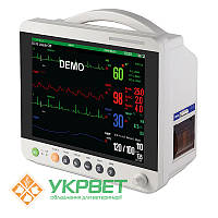 Ветеринарний монітор пацієнта VetMonitor PM-600 ( ECG, NIBP, SPO2, TEMP )
