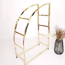 Вішалка стійка шафа для аксесуарів, взуття, одягу на 4 полиці, торговельне обладнання для магазину, шоу-руму