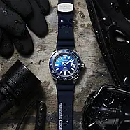 Чоловічий годинник Seiko SRPJ93K1 SBDY123 Prospex ‘Great Blue’ Samurai Scuba PADI Special Edition, фото 4