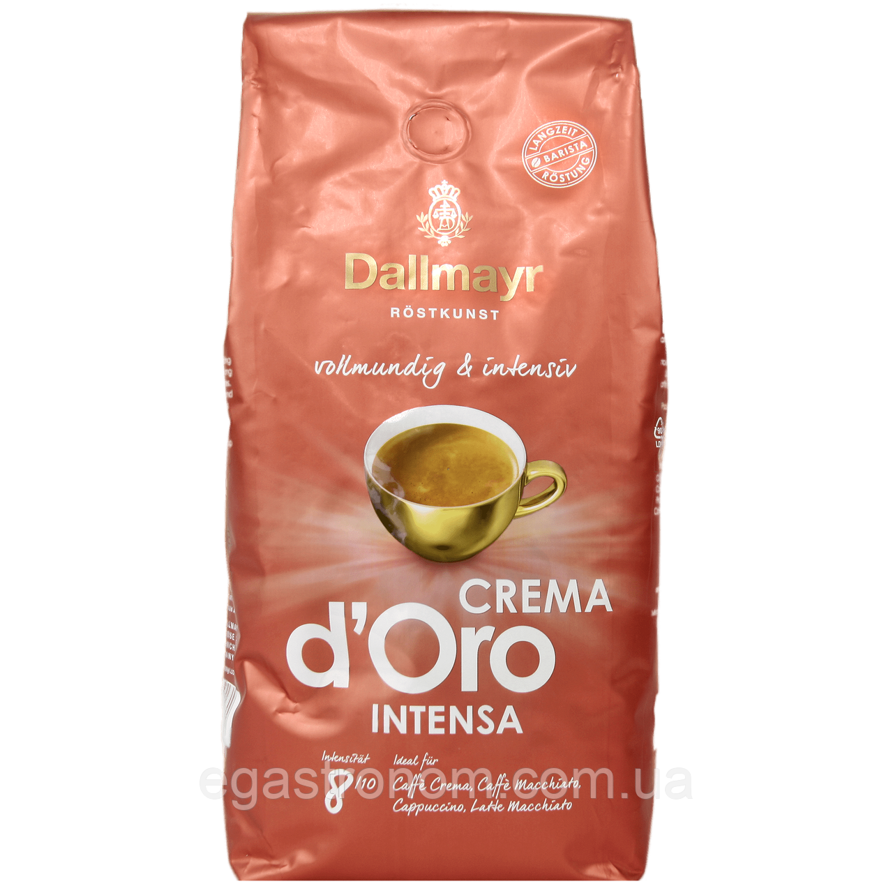 Кава крема доро інтенса (зерно) Далмаєр Dallmayr Doro intensa 1kg 8шт/ящ (Код: 00-00000516)