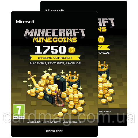 Minecraft Java Bedrock Edition: 3500 Minecoins | Усі регіони, фото 1