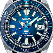 Чоловічий годинник Seiko SRPJ93K1 SBDY123 Prospex ‘Great Blue’ Samurai Scuba PADI Special Edition, фото 5