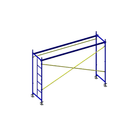 Будівельні ліси 2х3, ширина 0,8 м