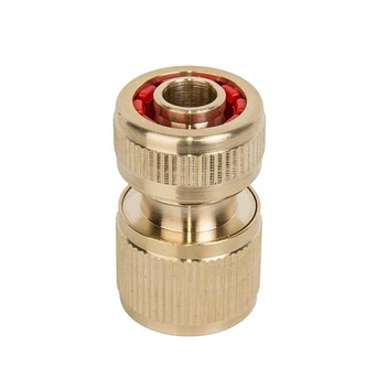 BR-2120 Конектор латунний 1/2" BRASS (Bradas)