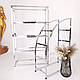 Вішалка стійка для аксесуарів, взуття, одягу на 4 полиці, торговельне обладнання для магазину, шоу-руму, фото 2