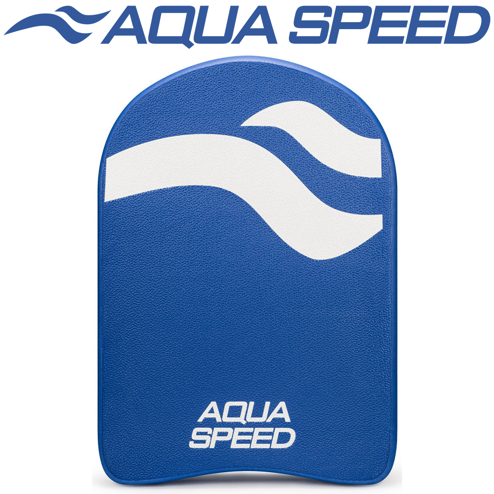 Дошка для плавання дошка для плавання тренувальна Aqua Speed Senior синя (44x28.5x3.5см.)