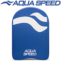 Доска для плавания досточка для плавания тренировочная Aqua Speed Senior, синяя