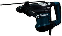 Перфоратор Makita HR3210C, SDS-Plus, 850 Вт, 5.5 Дж, 315-630 об/мин, 1650-3300 уд/мин, 3-х режимный, 5.2 кг,