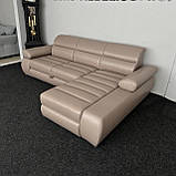 Шкіряний розкладний диван «Бестселлер», фото 8
