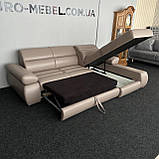 Шкіряний розкладний диван «Бестселлер», фото 6