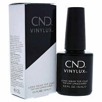 CND Vinylux Weekly Top Coat - швидковисихаюче верхнє покриття для лаку Вінілюкс, 15 мл, топ для лаку