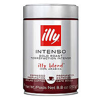 Кава мелена illy Intenso Bold Roast 100% Arabica у банці 250 г