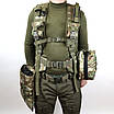 Ремінно-плечова система під РПК Комплект 11 підсумків Мультикам (закритий тип підсумків), фото 5