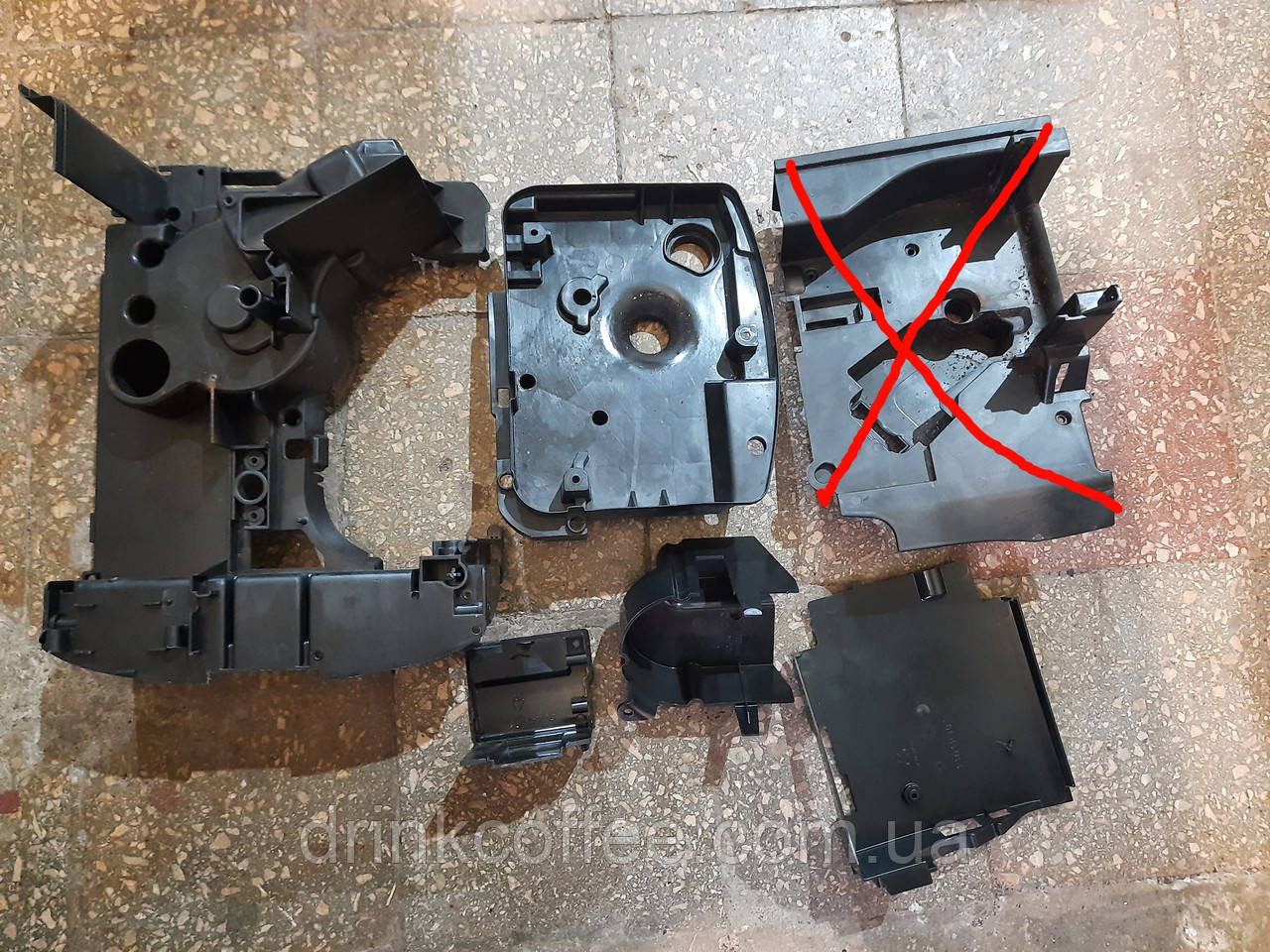 Корпусні деталі для кавомашини Saeco intelia one touch cappuccino hd 8751 б/у, фото 1