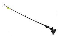 Боковой кивок (боковый кивок) лавсановый Intech L200мм G200мкм TEST 0,5-1,4 g Black No 1