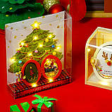 Конструктор для дітей Lesko DIY Cute Room R-007 Sweet Christmas мікросвіт у горіхі 50 деталей Різнобарвний, фото 3