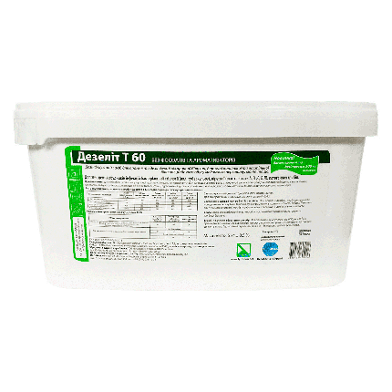 Засіб дезінфікуючий Дезеліт Т60, 5 кг, фото 1