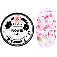 Цветочный гель для дизайна Saga Professional Flower Gel 5 мл, №04