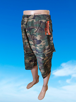 Бриджі чоловічі комуфляжні плащівка р.50, 52, 54, 56, 58. Від 5шт по 99грн