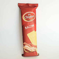 Mr. Chipas Bacon Чіпси з смаком бекону без пальмової олії 75 грам