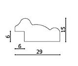 ФОТОРАМКА 30Х30 .Профіль 29 мм..Для фото,постерів.картин,вишивок., фото 3