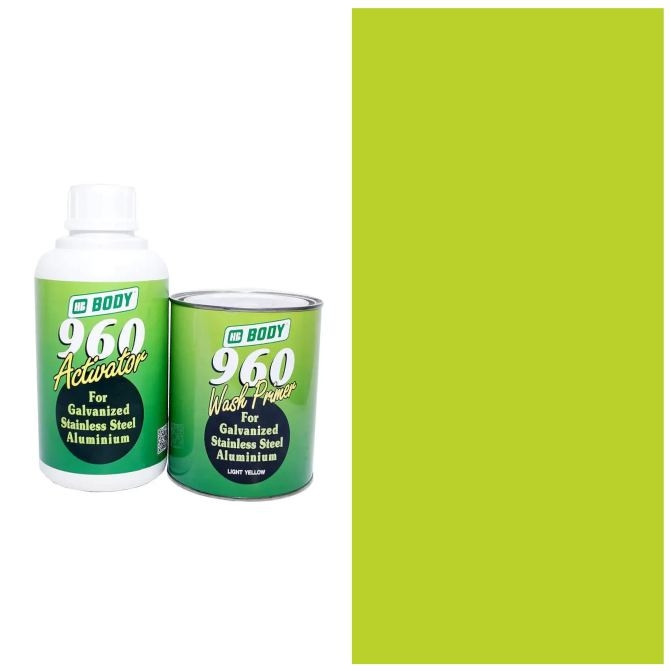 Кислотний реактивний ґрунт — Wash Primer 960 1 л + 1 л BODY