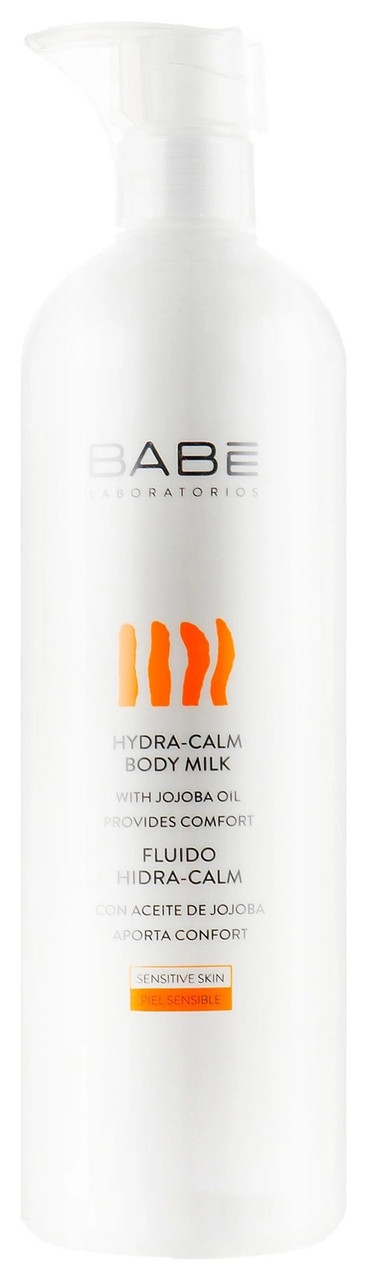 Зволожуюче молочко для тіла з олією жожоба Babe Laboratorios Hydra-Calm Body Milk, 500 мл