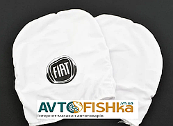 Чохли на підголівники білі (2 шт.) FIAT