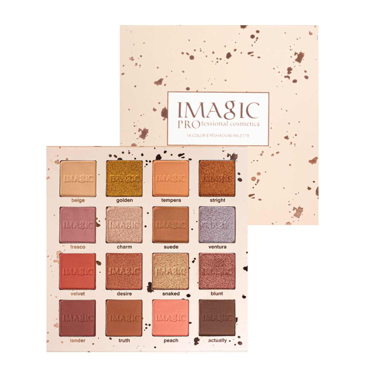 Тіні для повік Imagic Pink Pop 16 Color Eyeshadow Palette, фото 1