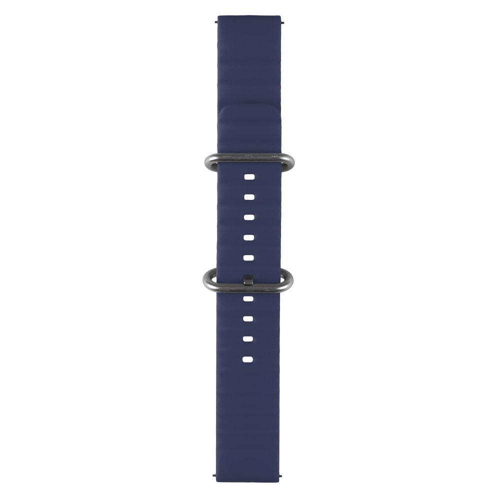 Універсальний ремінець Silicone для Samsung / Amazfit / Huawei 22mm, Dark blue